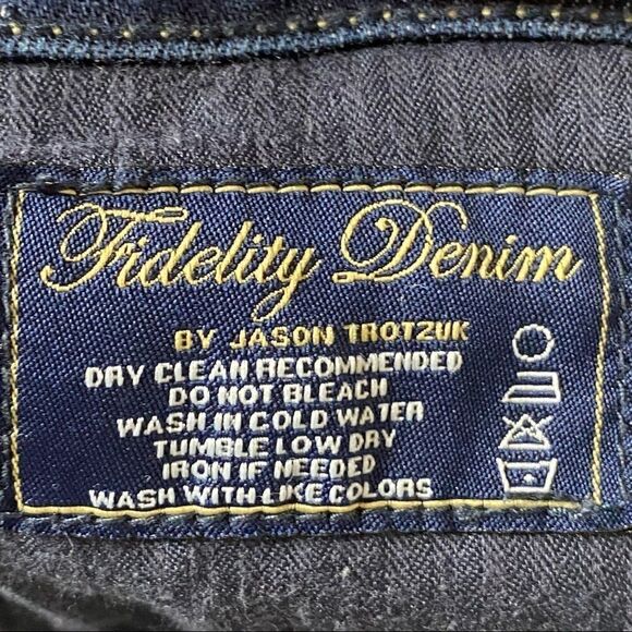 Fidelity | Lily Boot Cut High Rise Jeans in Viper Rinse - Picture 4 of 9